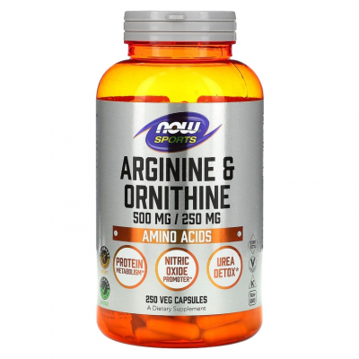 Arginine Ornithine 250cap