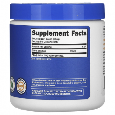 DMAE Bitartrate 100g