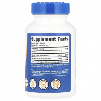 Calcium + Vitamin D3 60tab