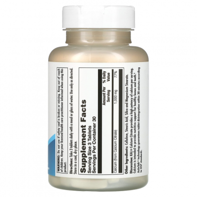 Calcium Citrate 1000mg 90ct