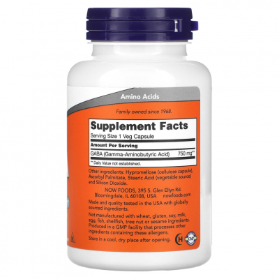 GABA 750mg 100cap