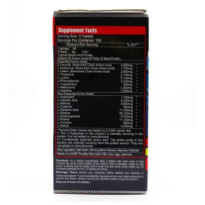 Beef Amino 325tab