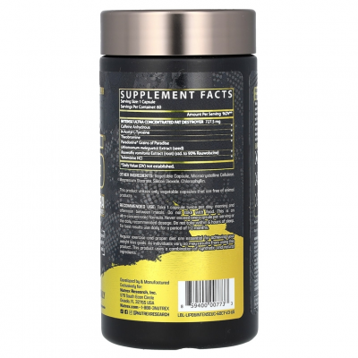 Lipo-6 Black Intense Ultra Concentrate 60cap