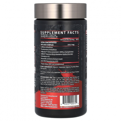 Lipo-6 Black Ultra Concentrate 60cap